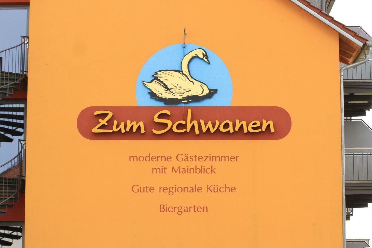 Gasthof Zum Schwanen Kleinostheim Dış mekan fotoğraf